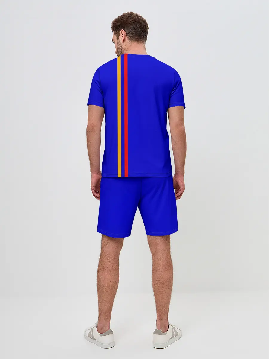 Мужской костюм с шортами / Армения, лента с гербом