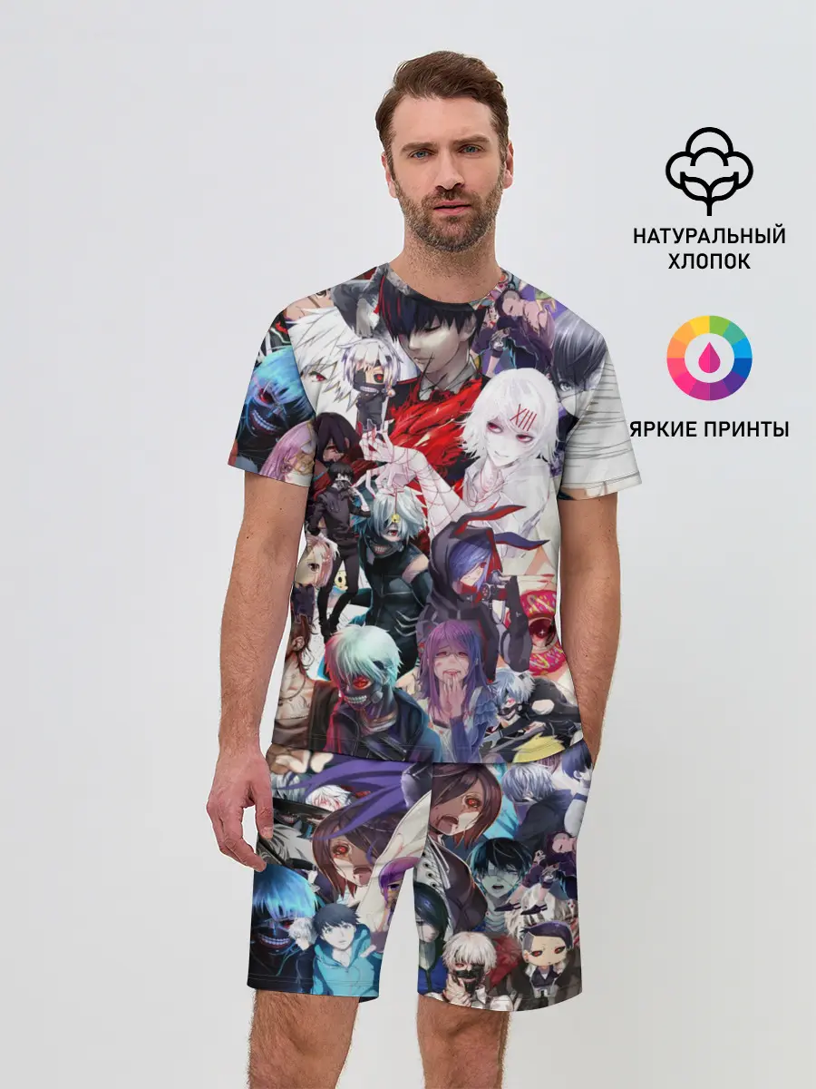 Мужской костюм с шортами / Tokyo-Ghoul