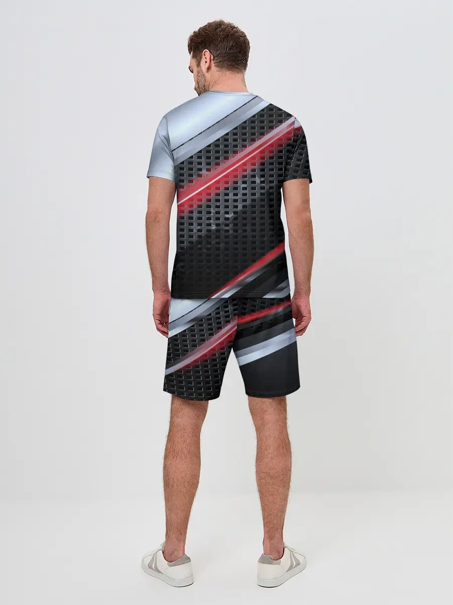 Мужской костюм с шортами / OPEL high speed collection