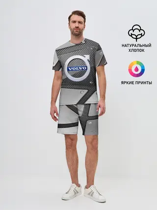 Мужской костюм с шортами / VOLVO metalic 2018
