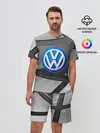 Мужской костюм с шортами / Volkswagen metalic 2018