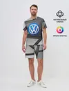 Мужской костюм с шортами / Volkswagen metalic 2018