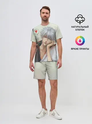 Мужской костюм с шортами / Sakata Gintoki