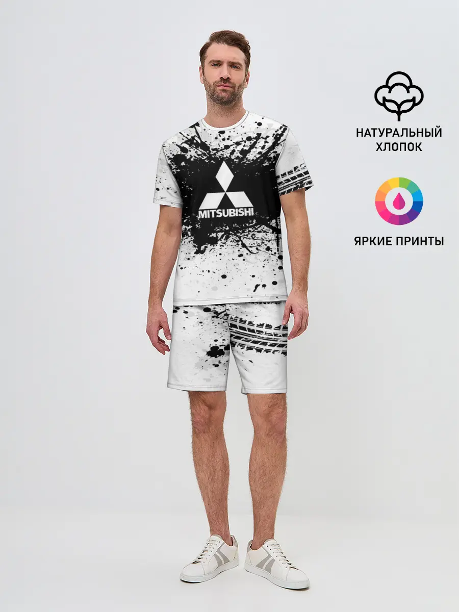 Мужской костюм с шортами / Mitsubishi