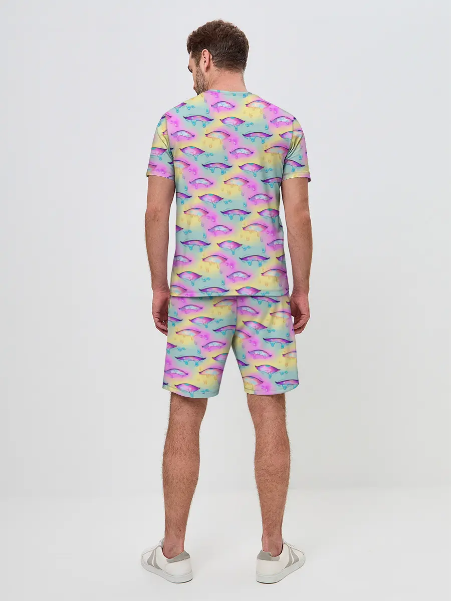 Мужской костюм с шортами / Влажные глазки | Ahegao Eyes