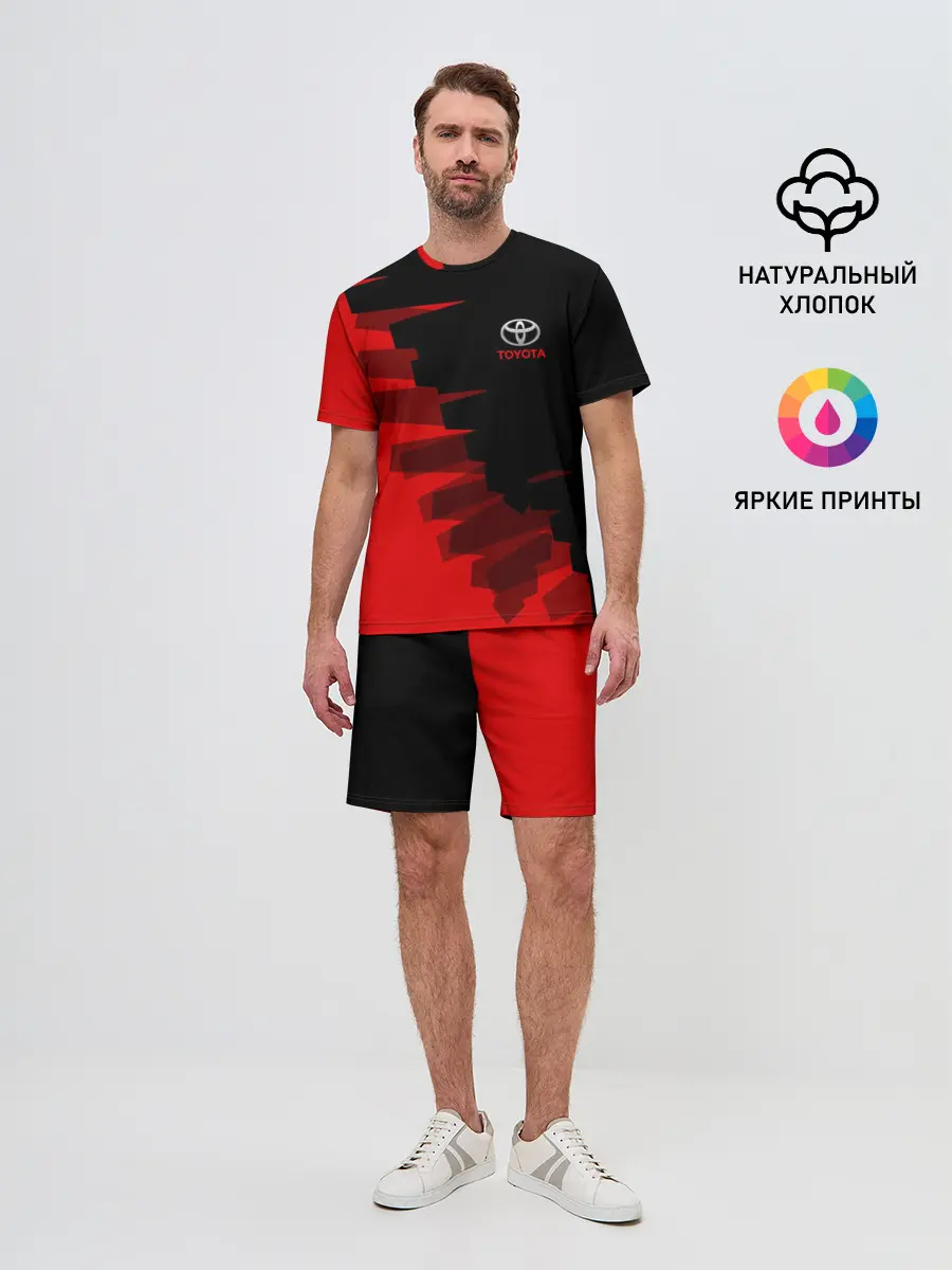 Мужской костюм с шортами / TOYOTA SPORT