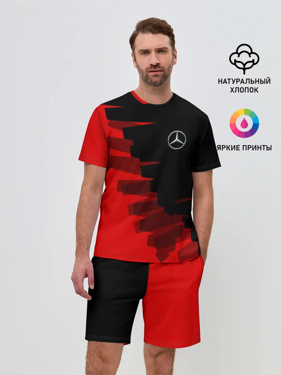 Мужской костюм с шортами / MERCEDES BENZ SPORT