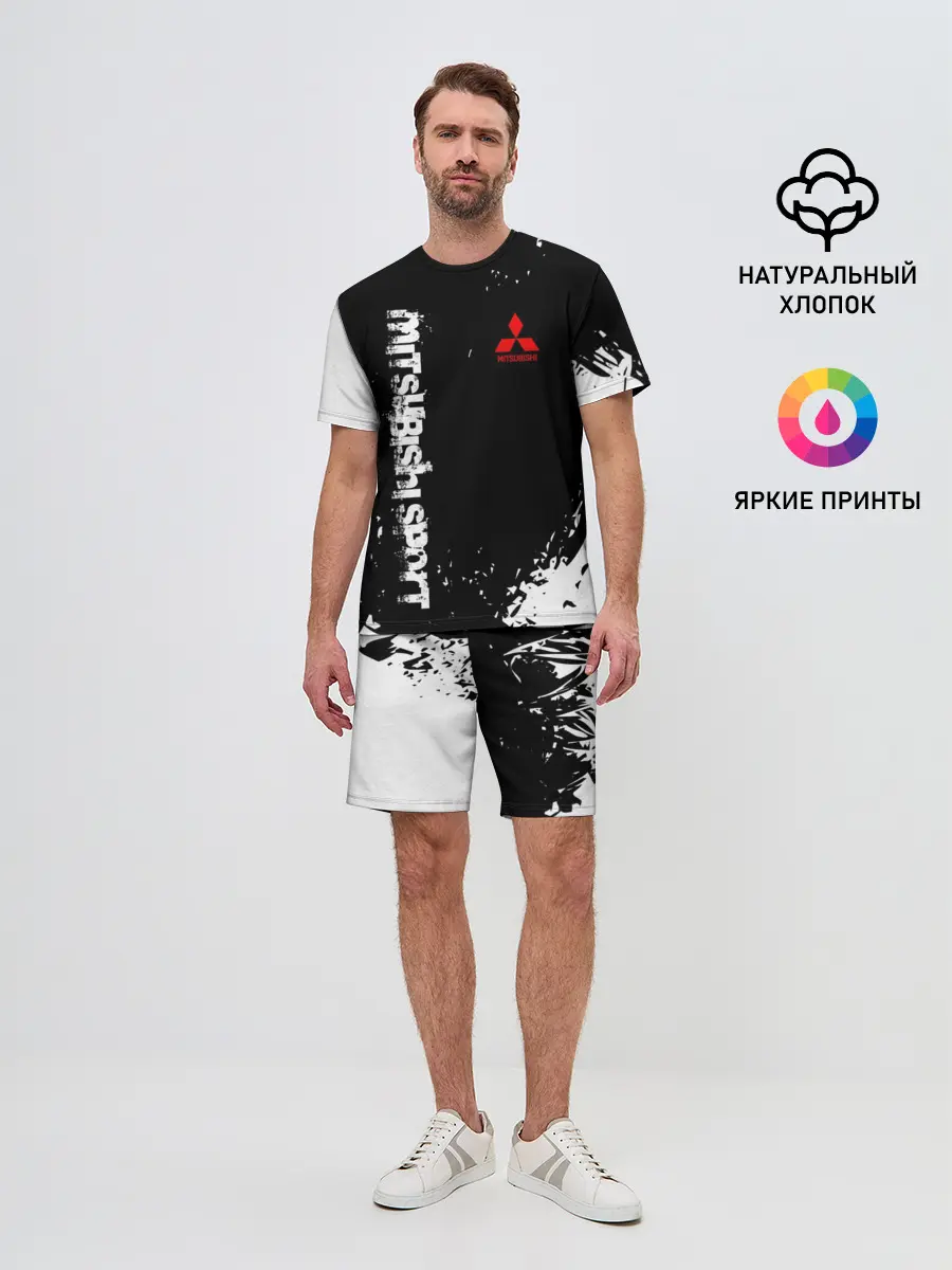 Мужской костюм с шортами / MITSUBISHI SPORT