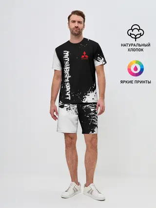 Мужской костюм с шортами / MITSUBISHI SPORT