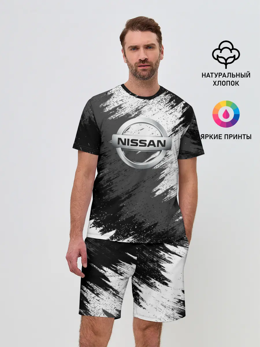 Мужской костюм с шортами / Nissan