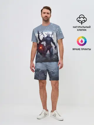 Мужской костюм с шортами / Dark knight