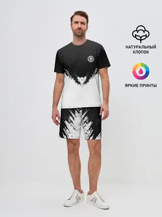 Мужской костюм с шортами / Chelsea black 2018