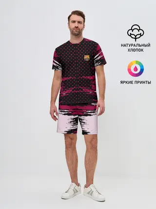 Мужской костюм с шортами / Barcelona abstract collection