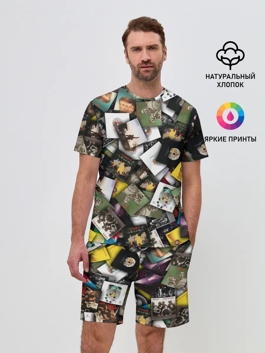 Мужской костюм с шортами / Queen. Дискография