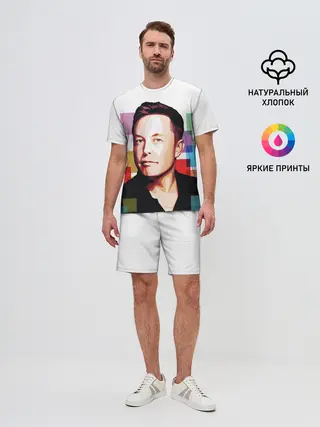 Мужской костюм с шортами / Илон Маск