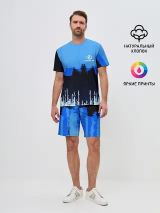 Мужской костюм с шортами / Lexus SPORT COLOR