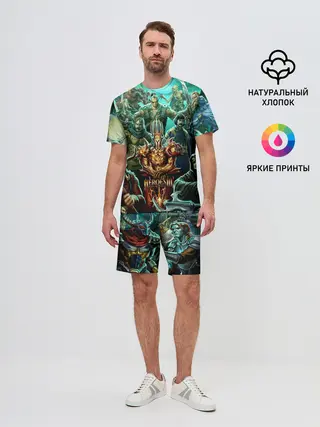 Мужской костюм с шортами / Герои