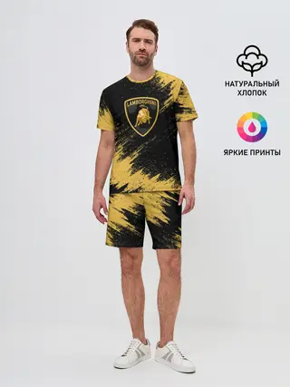 Мужской костюм с шортами / Lamborghini