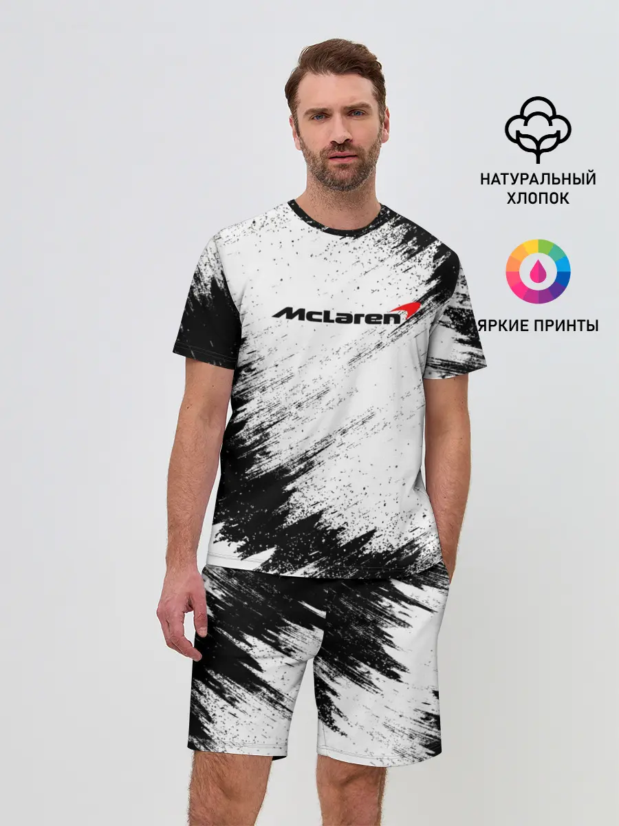 Мужской костюм с шортами / McLaren