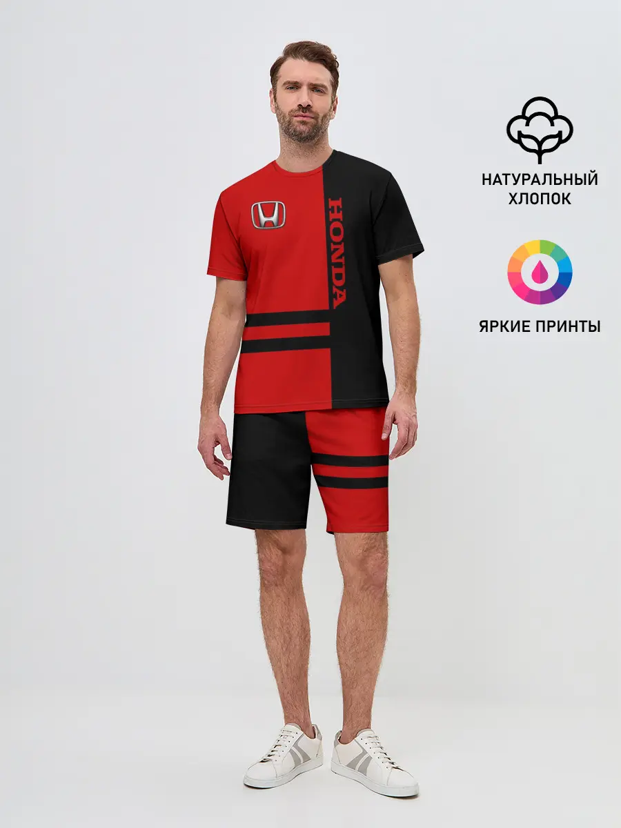 Мужской костюм с шортами / Honda