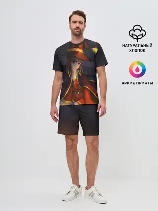Мужской костюм с шортами / Megumin ночная
