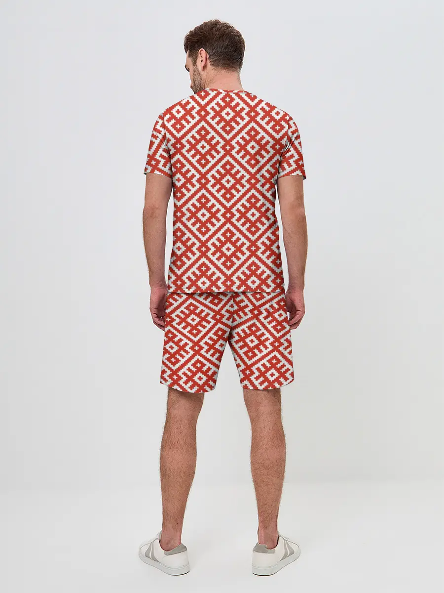 Мужской костюм с шортами / Обережная Вышивка