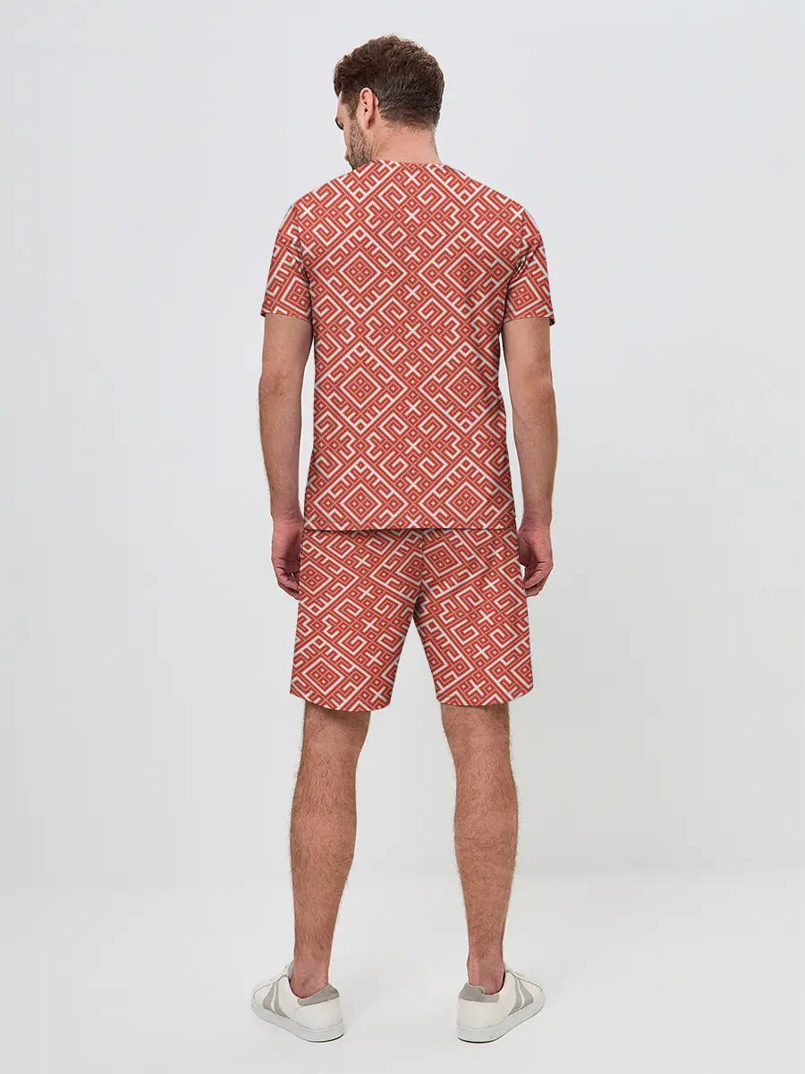 Мужской костюм с шортами / Обережная Вышивка