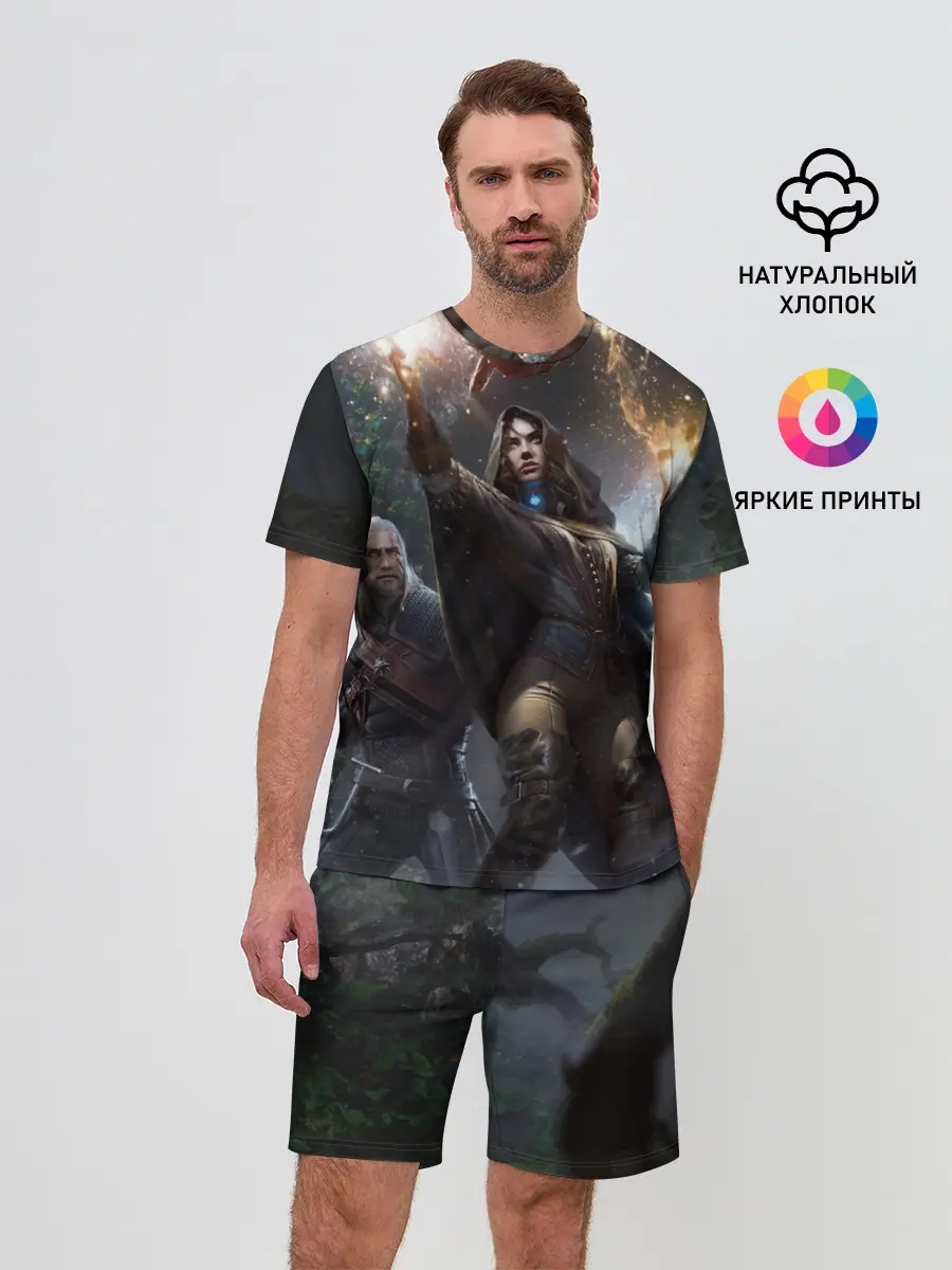 Мужской костюм с шортами / Йеннифер и Геральт