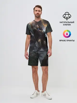 Мужской костюм с шортами / Йеннифер и Геральт