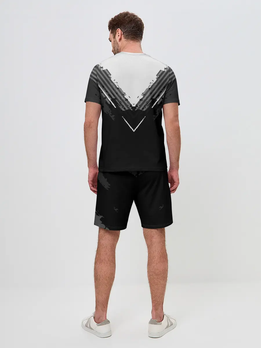 Мужской костюм с шортами / Monaco abstract original