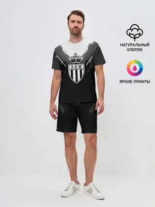 Мужской костюм с шортами / Monaco abstract original