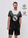 Мужской костюм с шортами / Real Madrid abstract original