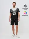 Мужской костюм с шортами / Real Madrid abstract original
