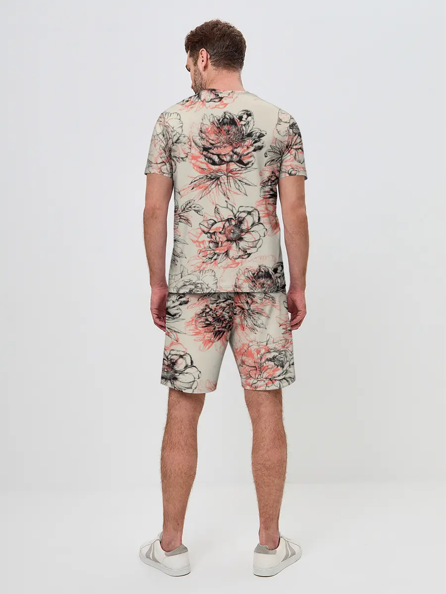 Мужской костюм с шортами / Цитаты Льва Толстого