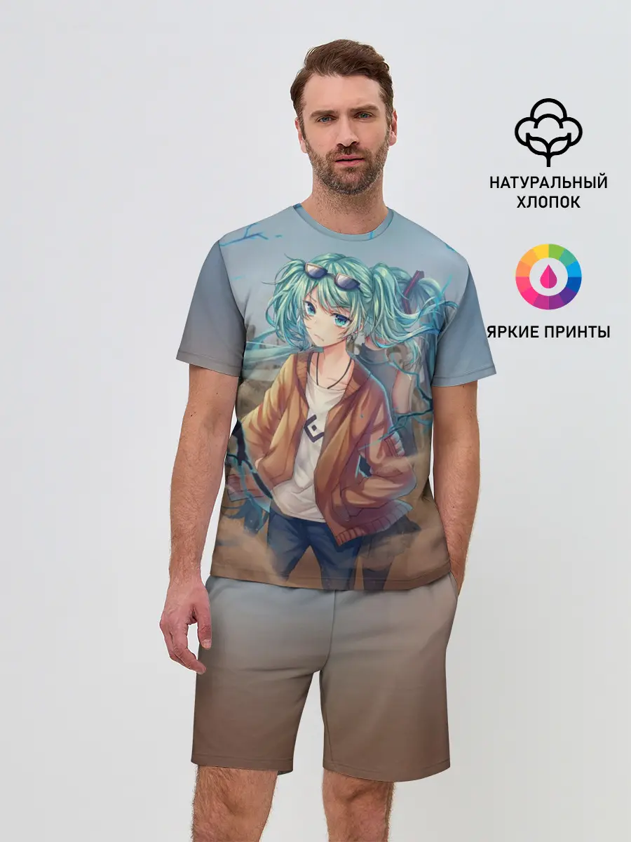 Мужской костюм с шортами / Suna Miku