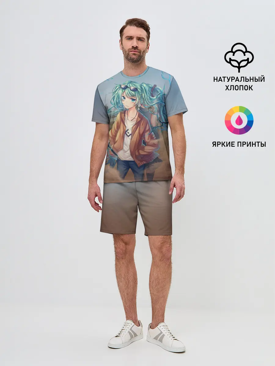 Мужской костюм с шортами / Suna Miku