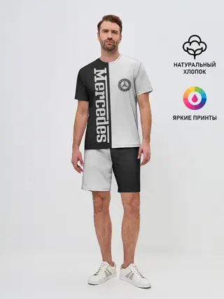 Мужской костюм с шортами / Mercedes W&B