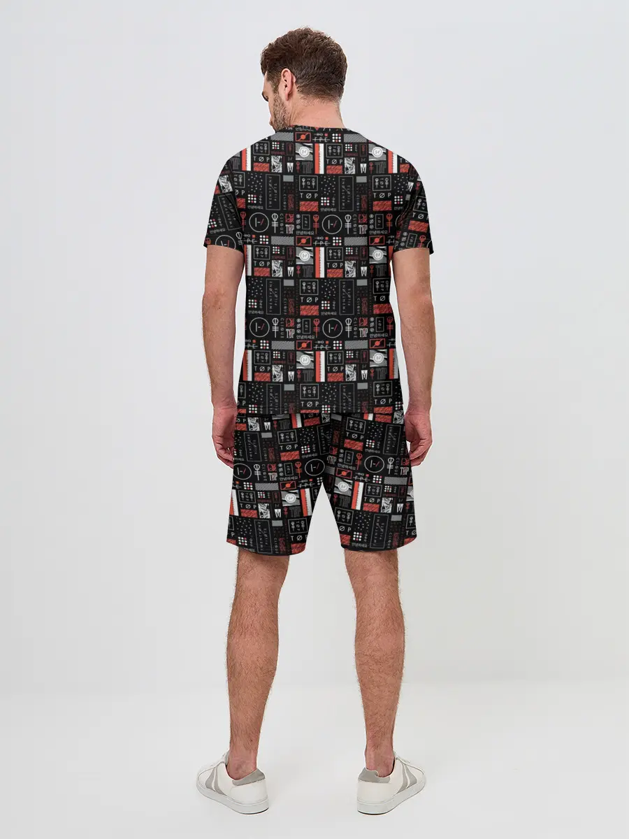 Мужской костюм с шортами / Twenty One Pilots