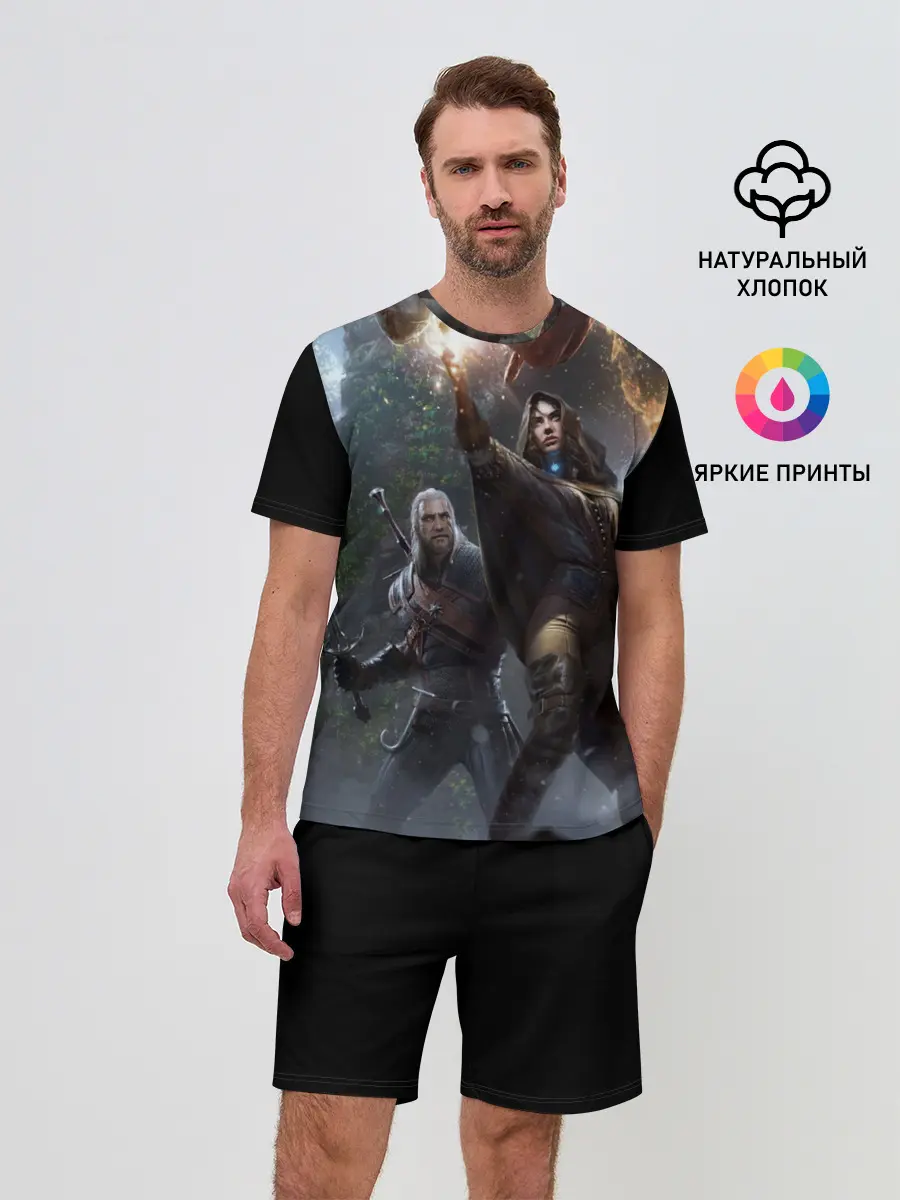 Мужской костюм с шортами / Геральт и Йен