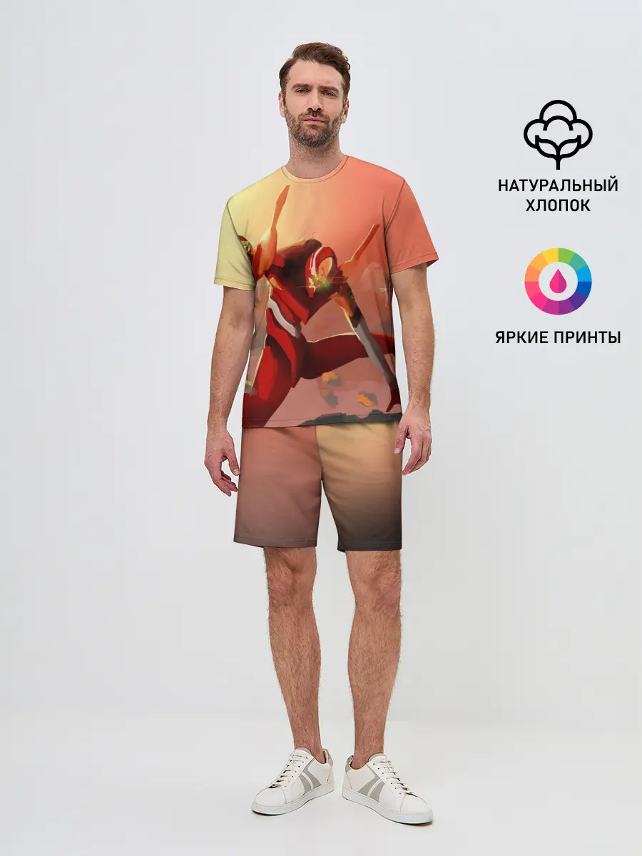 Мужской костюм с шортами / Asuka Langley Soryu