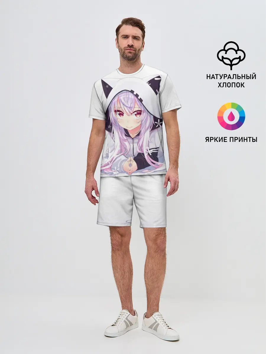 Мужской костюм с шортами / Няшная тян