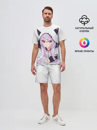 Мужской костюм с шортами / Няшная тян