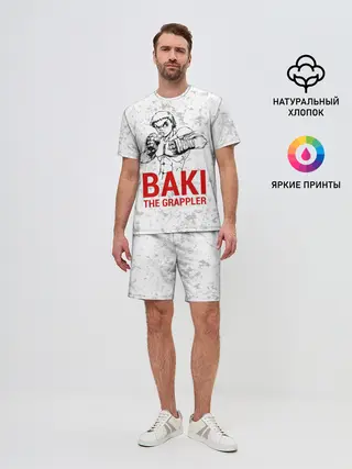 Мужской костюм с шортами / Baki the Grappler