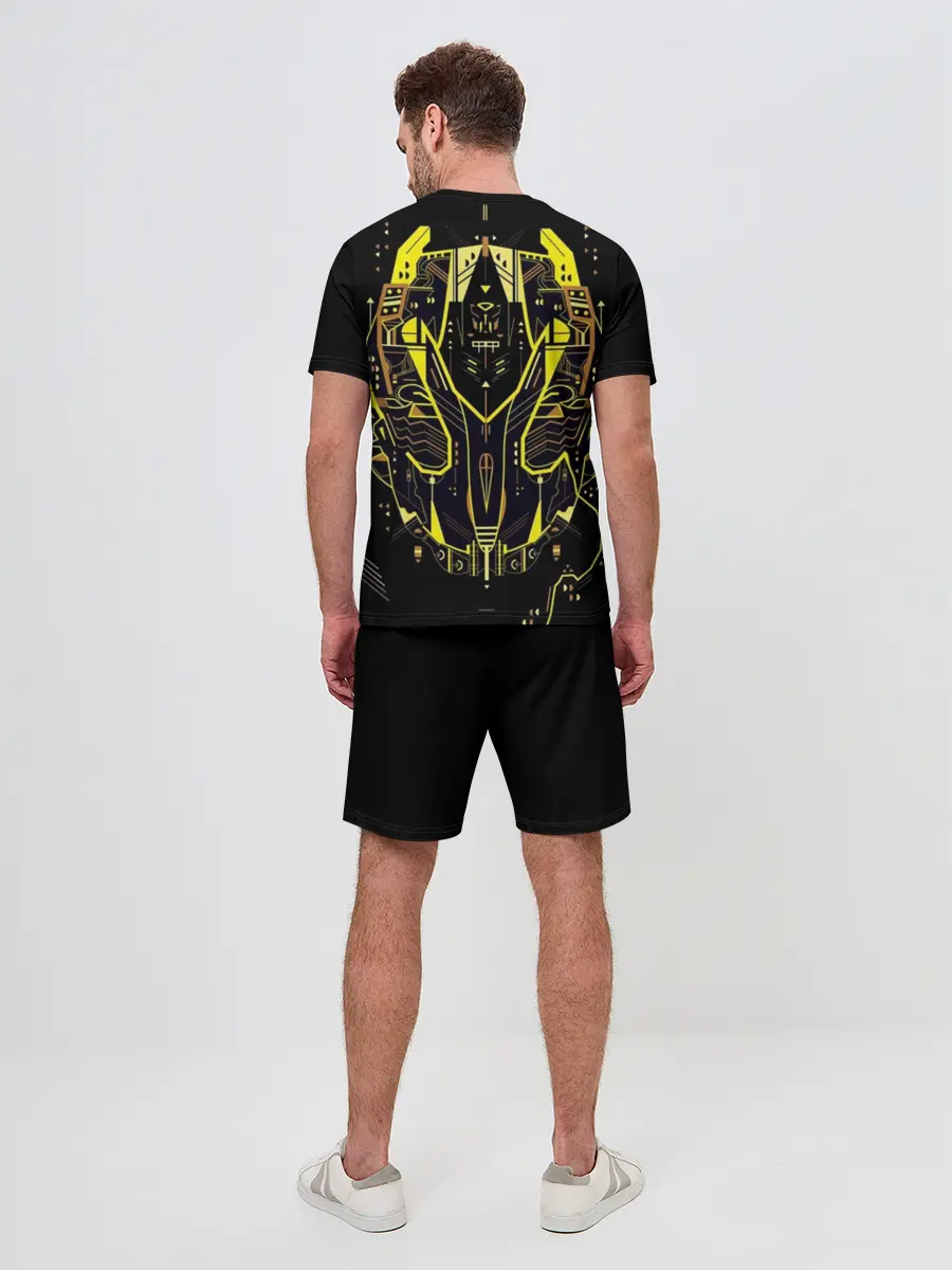 Мужской костюм с шортами / Автобот Бамблби