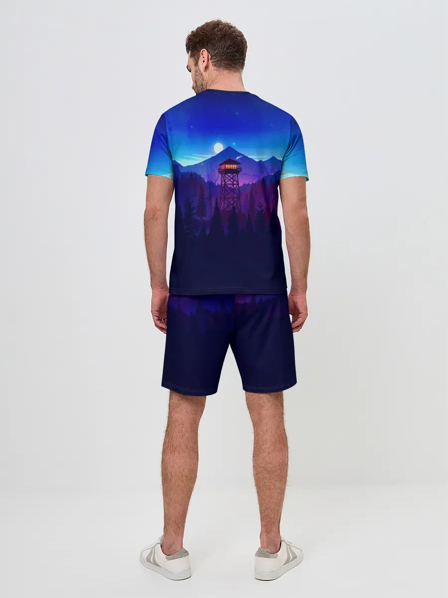 Мужской костюм с шортами / fortnite