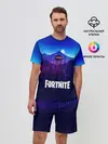 Мужской костюм с шортами / fortnite