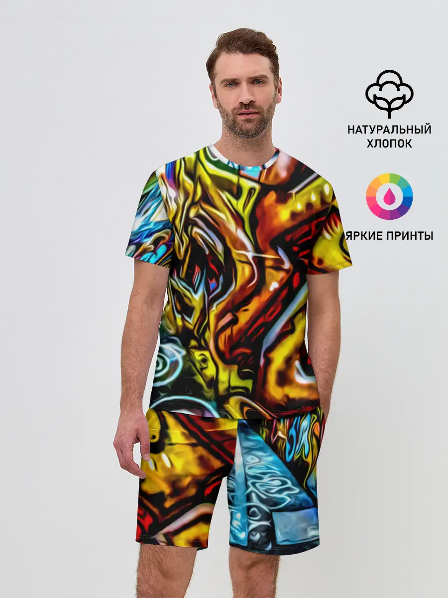 Мужской костюм с шортами / Твой уличный стиль!