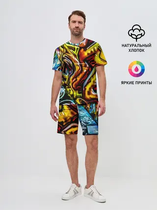 Мужской костюм с шортами / Твой уличный стиль!