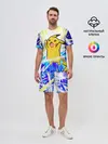 Мужской костюм с шортами / Пикачу