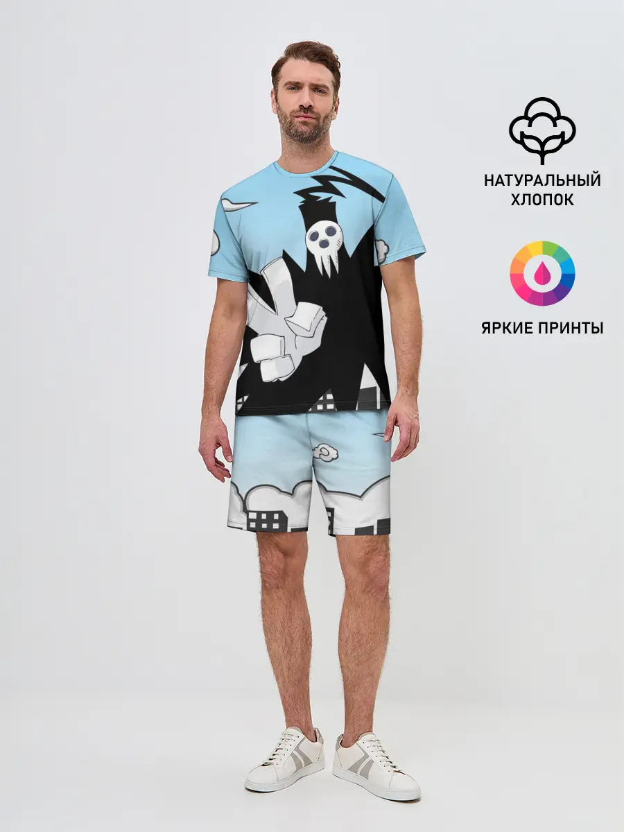 Мужской костюм с шортами / Soul Eater - Shinigami